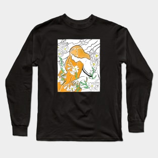 Lilly - inspired by the art of Paul Berthon Long Sleeve T-Shirt